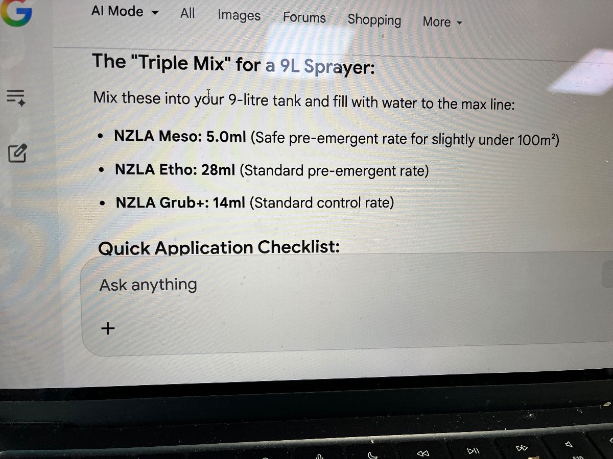 Sprayer calibration, product application accuracy — image 1