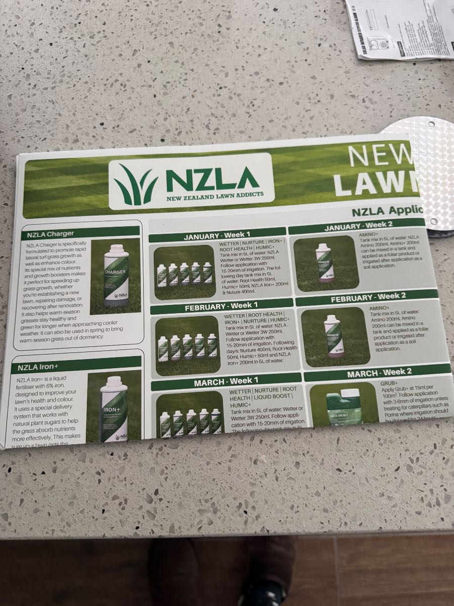 How do I control weeds in my new ryegrass lawn? — image 1