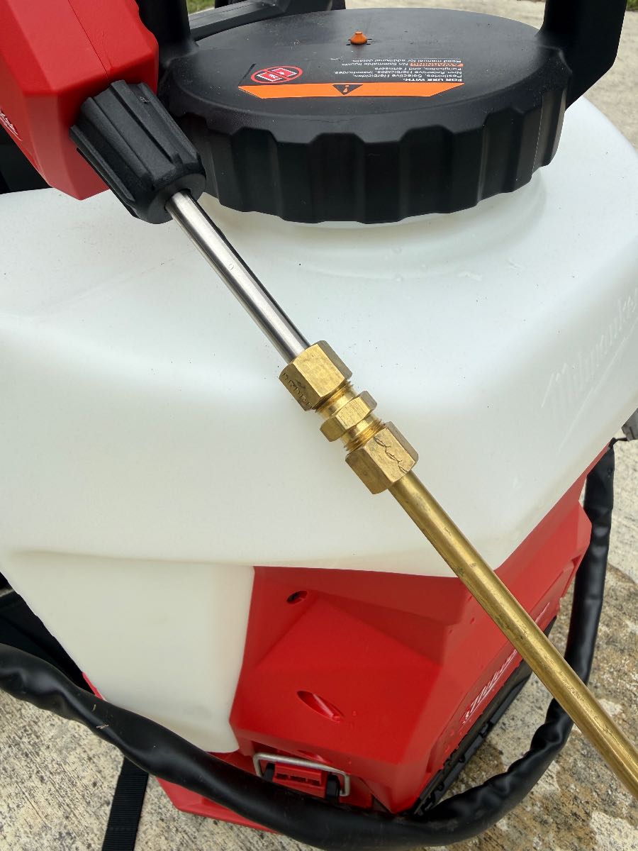 Milwaukee sprayer modification: Wand upgrade — image 2